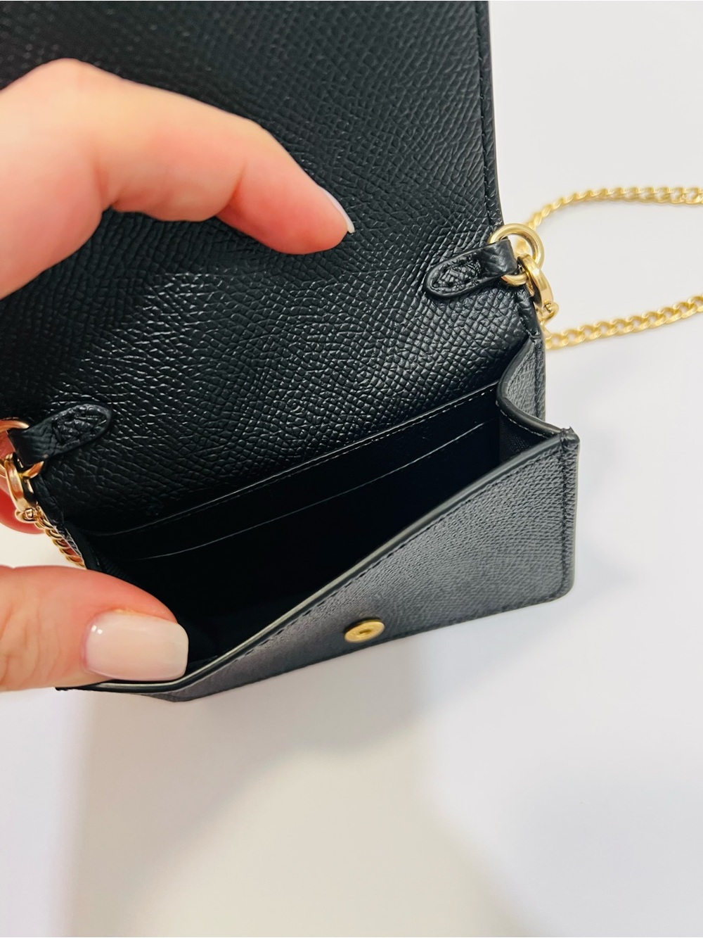 Coach Chain Mini Wallet - Picture 5 of 5